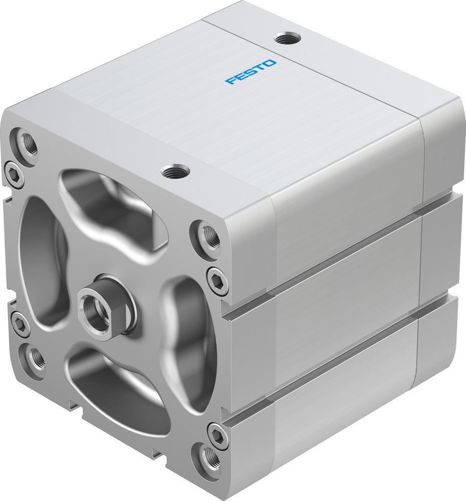 Festo Cilindro Compacto 100mm Diámetro 50mm Carrera ISO 21287 Doble Efecto - 577196