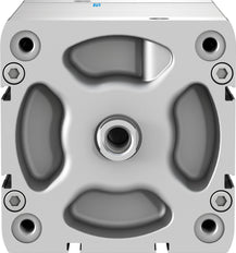 Festo Cilindro Compacto 100mm Diámetro 80mm Carrera ISO 21287 Doble Efecto - 577198