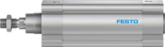 Cilindro Festo 80mm Diámetro 125mm Carrera ISO 15552 Doble Efecto - 1383338