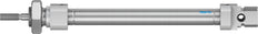 Cilindro Festo 8mm Diámetro 60mm Carrera ISO 6432 Doble Efecto - 1908250