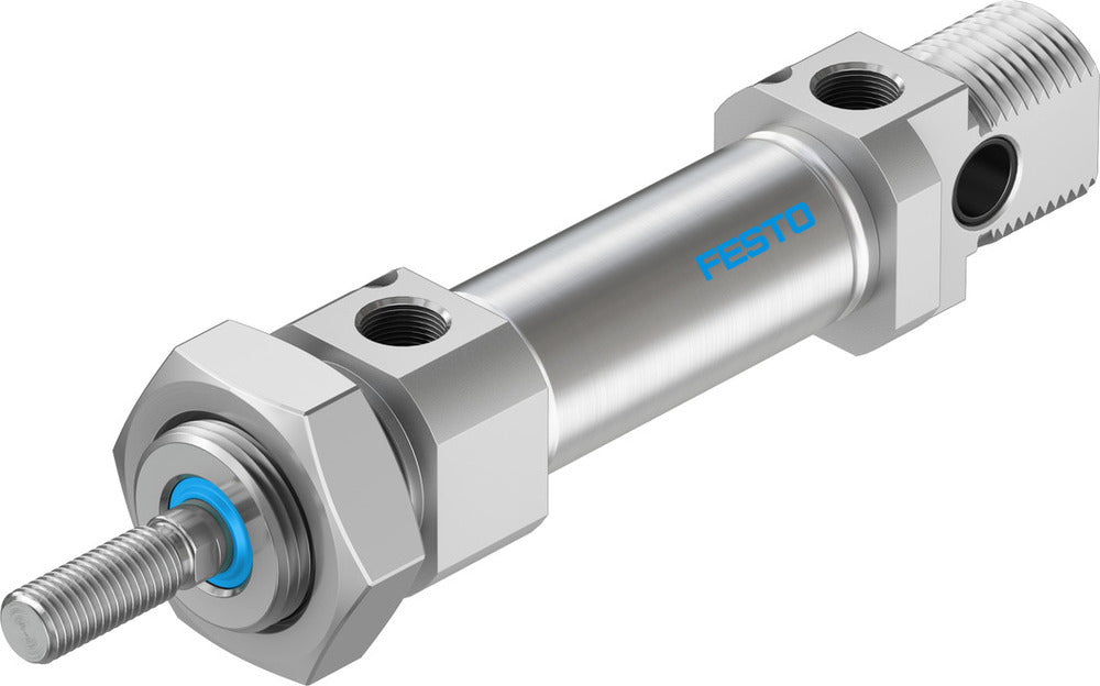 Cilindro Festo 20mm Diámetro 15mm Carrera ISO 6432 Doble Efecto - 1908290