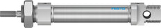 Cilindro Festo 20mm Diámetro 60mm Carrera ISO 6432 Doble Efecto - 1908302
