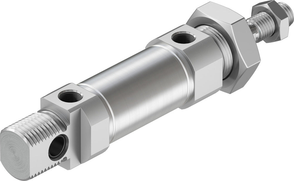 Cilindro Festo 25mm Diámetro 10mm Carrera ISO 6432 Doble Efecto - 19218