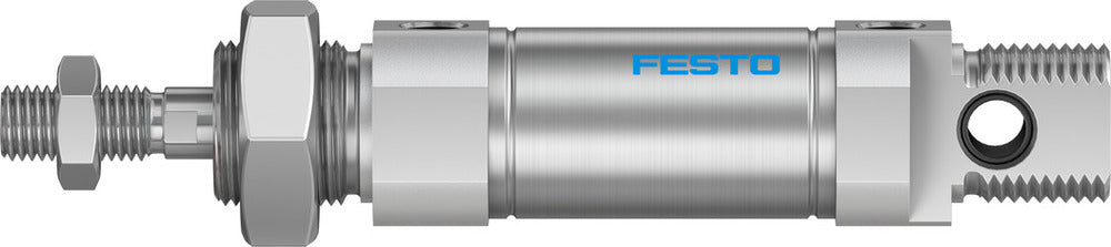 Cilindro Festo 25mm Diámetro 10mm Carrera ISO 6432 Doble Efecto - 19218
