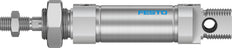 Cilindro Festo 25mm Diámetro 20mm Carrera ISO 6432 Doble Efecto - 1908306