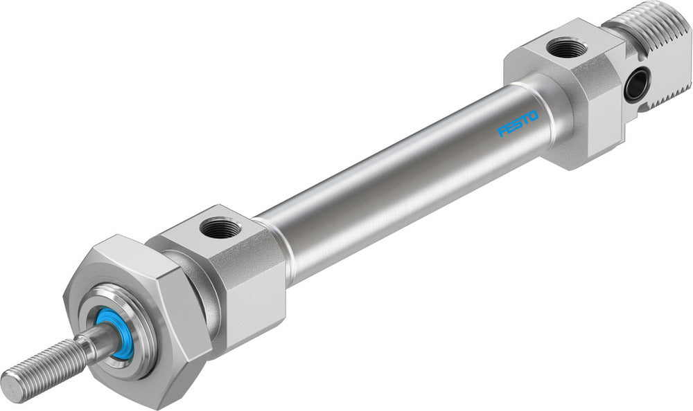 Cilindro Festo 8mm Diámetro 25mm Carrera ISO 6432 Doble Efecto - 19178