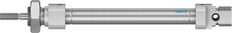 Cilindro Festo 8mm Diámetro 50mm Carrera ISO 6432 Doble Efecto - 19180
