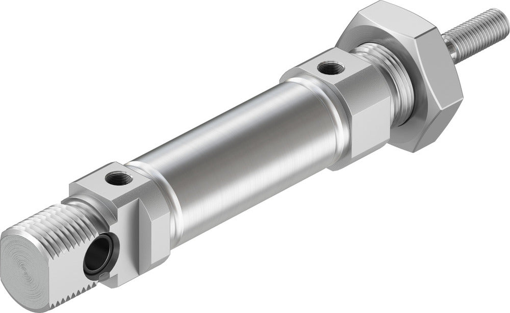 Cilindro Festo 16mm Diámetro 10mm Carrera ISO 6432 Doble Efecto - 19198