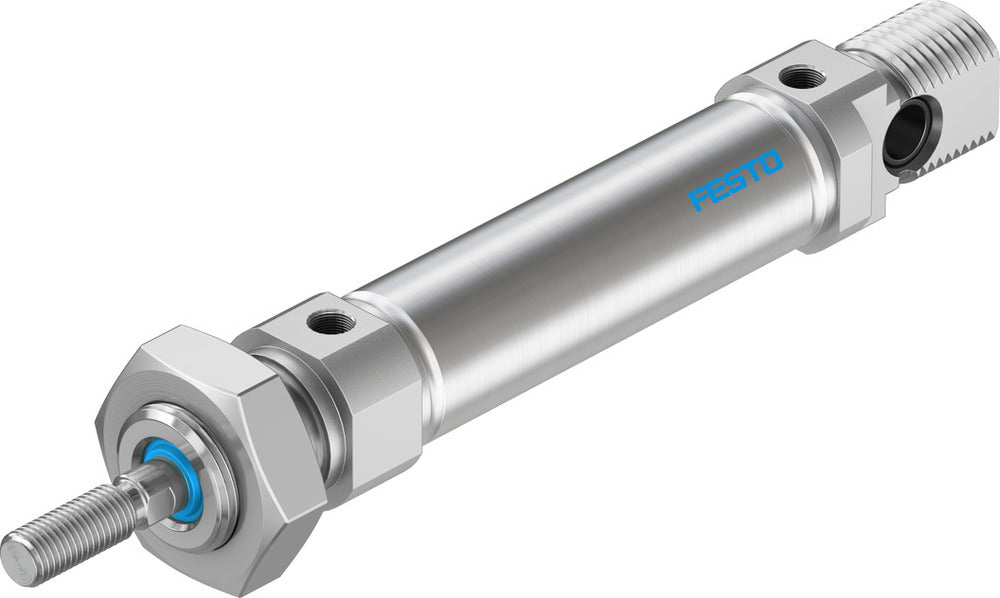 Cilindro Festo 16mm Diámetro 25mm Carrera ISO 6432 Doble Efecto - 19199