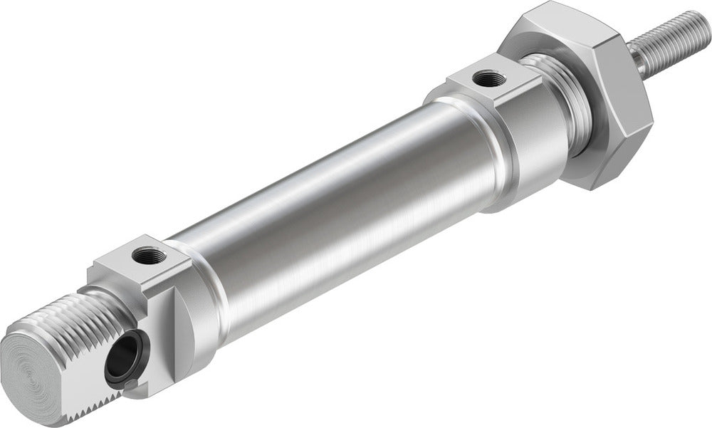 Cilindro Festo 16mm Diámetro 25mm Carrera ISO 6432 Doble Efecto - 19199