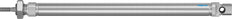 Cilindro Festo 16mm Diámetro 200mm Carrera ISO 6432 Doble Efecto - 559270