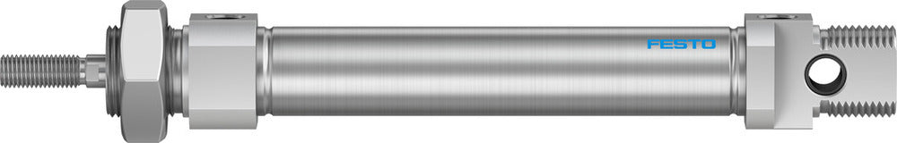 Cilindro Festo 20mm Diámetro 80mm Carrera ISO 6432 Doble Efecto - 19211
