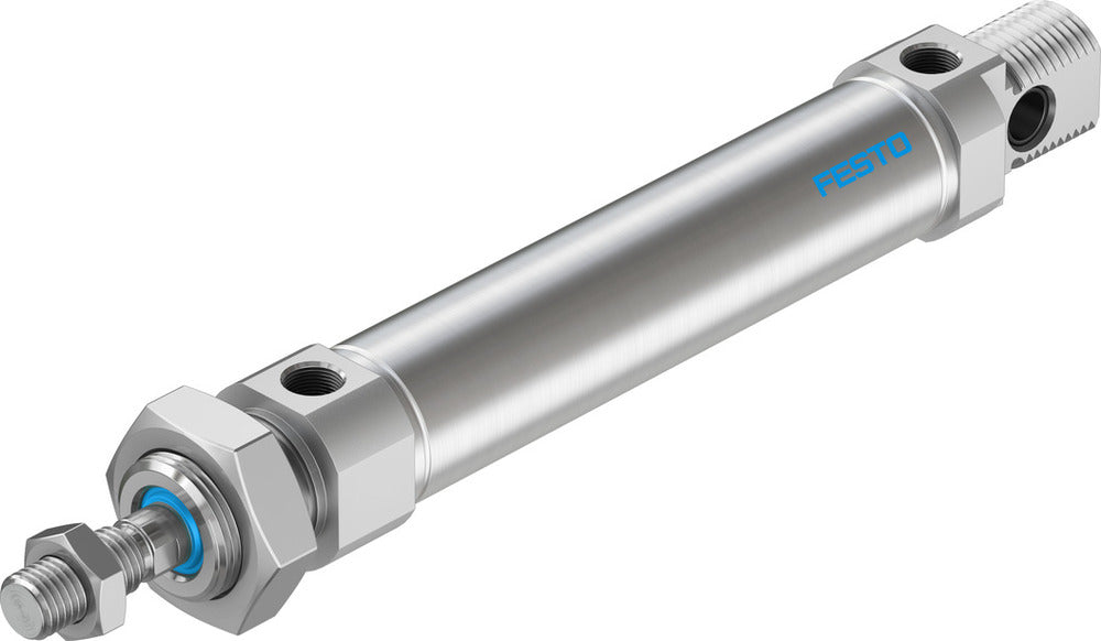 Cilindro Festo 25mm Diámetro 80mm Carrera ISO 6432 Doble Efecto - 19222