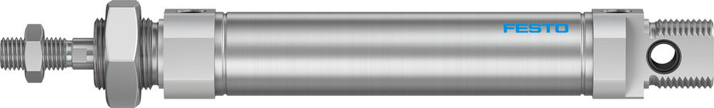 Cilindro Festo 25mm Diámetro 80mm Carrera ISO 6432 Doble Efecto - 19222