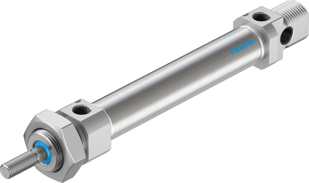 Cilindro Festo 20mm Diámetro 80mm Carrera ISO 6432 Doble Efecto - 19238