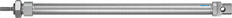 Cilindro Festo 20mm Diámetro 300mm Carrera ISO 6432 Doble Efecto - 19244