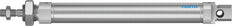Cilindro Festo 25mm Diámetro 160mm Carrera ISO 6432 Doble Efecto - 19250