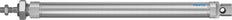 Cilindro Festo 25mm Diámetro 250mm Carrera ISO 6432 Doble Efecto - 19252