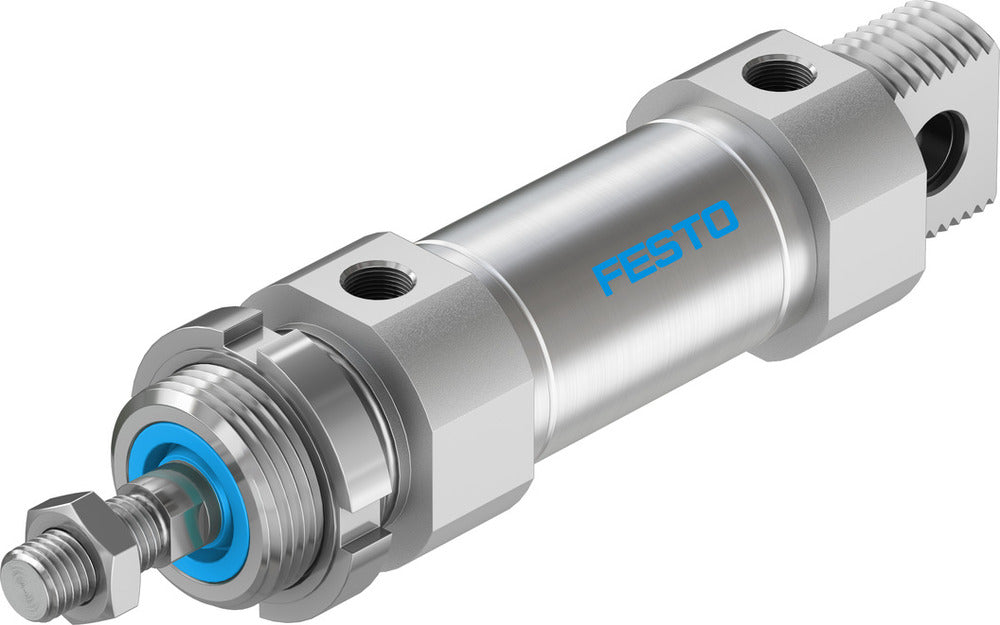 Festo Cilindro Redondo 32mm Diámetro 25mm Carrera Doble Efecto - 195980