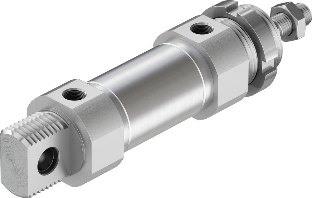 Festo Cilindro Redondo 32mm Diámetro 25mm Carrera Doble Efecto - 195980