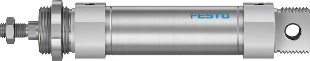 Festo Cilindro Redondo 40mm Diámetro 80mm Carrera Doble Efecto - 195993