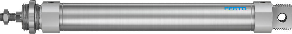 Festo Cilindro Redondo 40mm Diámetro 250mm Carrera Doble Efecto - 195998