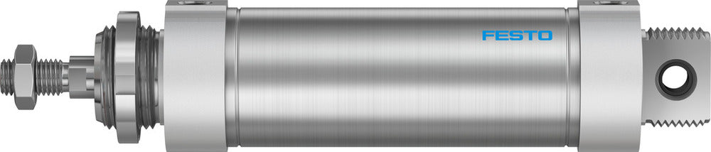 Festo Cilindro Redondo 63mm Diámetro 125mm Carrera Doble Efecto - 196015