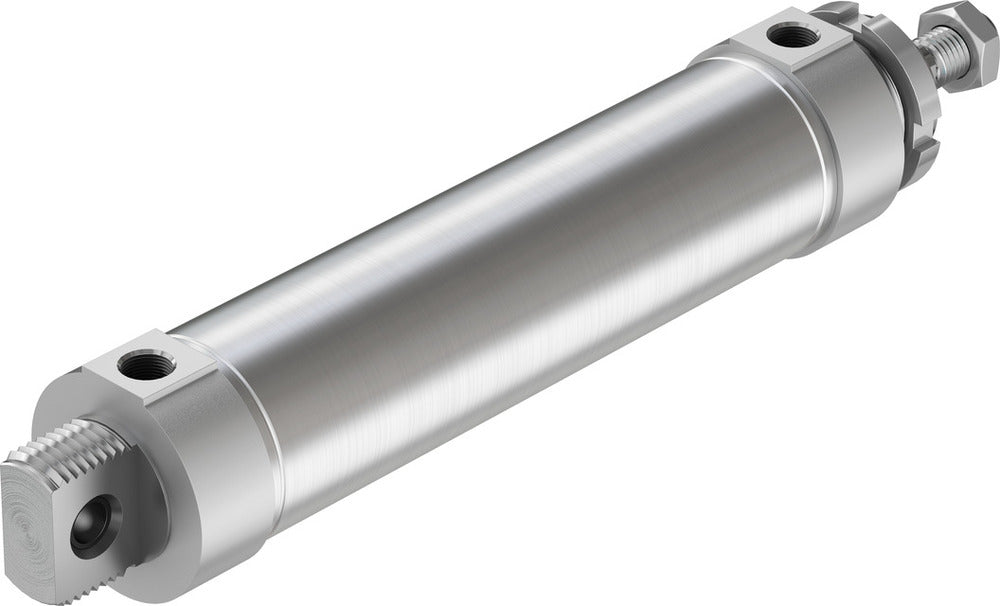 Festo Cilindro Redondo 63mm Diámetro 200mm Carrera Doble Efecto - 196017
