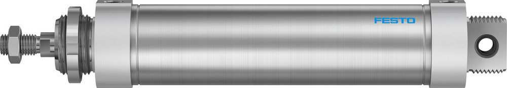 Festo Cilindro Redondo 63mm Diámetro 200mm Carrera Doble Efecto - 196017
