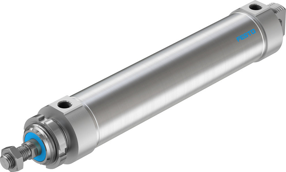 Festo Cilindro Redondo 63mm Diámetro 250mm Carrera Doble Efecto - 196018