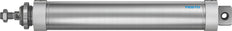 Festo Cilindro Redondo 63mm Diámetro 320mm Carrera Doble Efecto - 559334