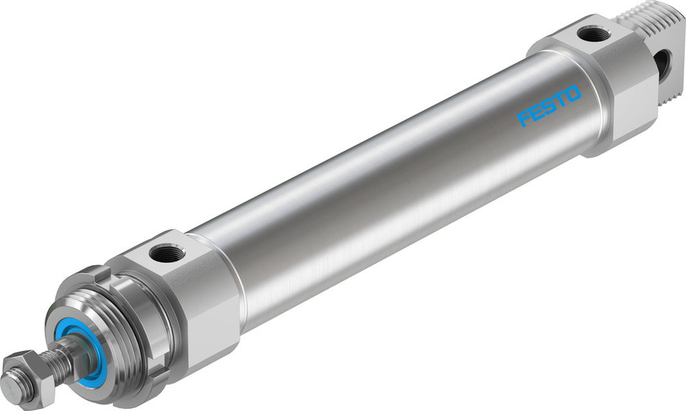 Festo Cilindro Redondo 40mm Diámetro 160mm Carrera Doble Efecto - 196036