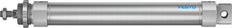 Festo Cilindro Redondo 40mm Diámetro 250mm Carrera Doble Efecto - 196038