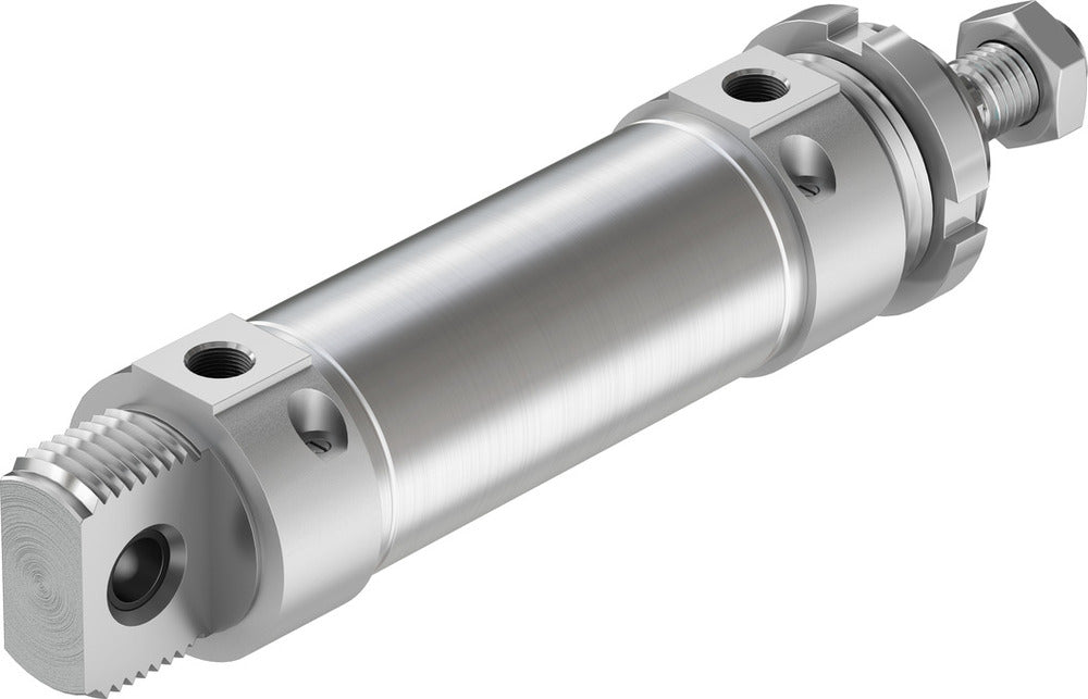 Festo Cilindro Redondo 50mm Diámetro 80mm Carrera Doble Efecto - 196043