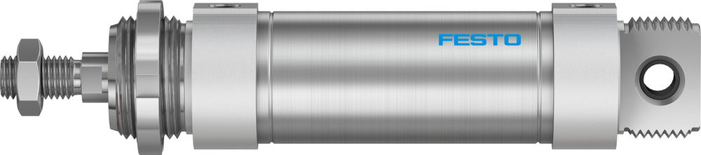Festo Cilindro Redondo 50mm Diámetro 80mm Carrera Doble Efecto - 196043