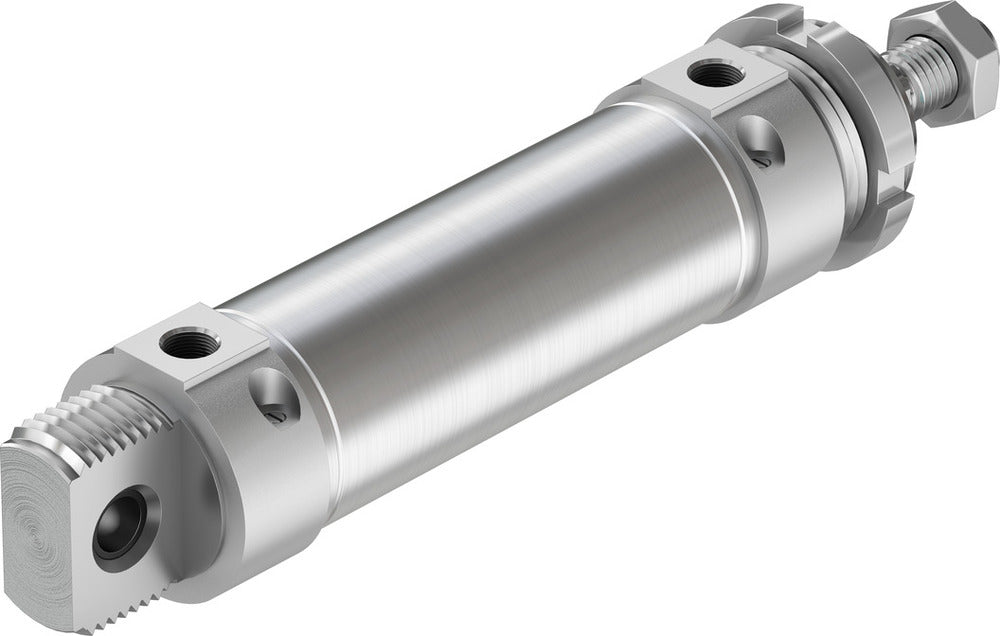 Festo Cilindro Redondo 50mm Diámetro 100mm Carrera Doble Efecto - 196044