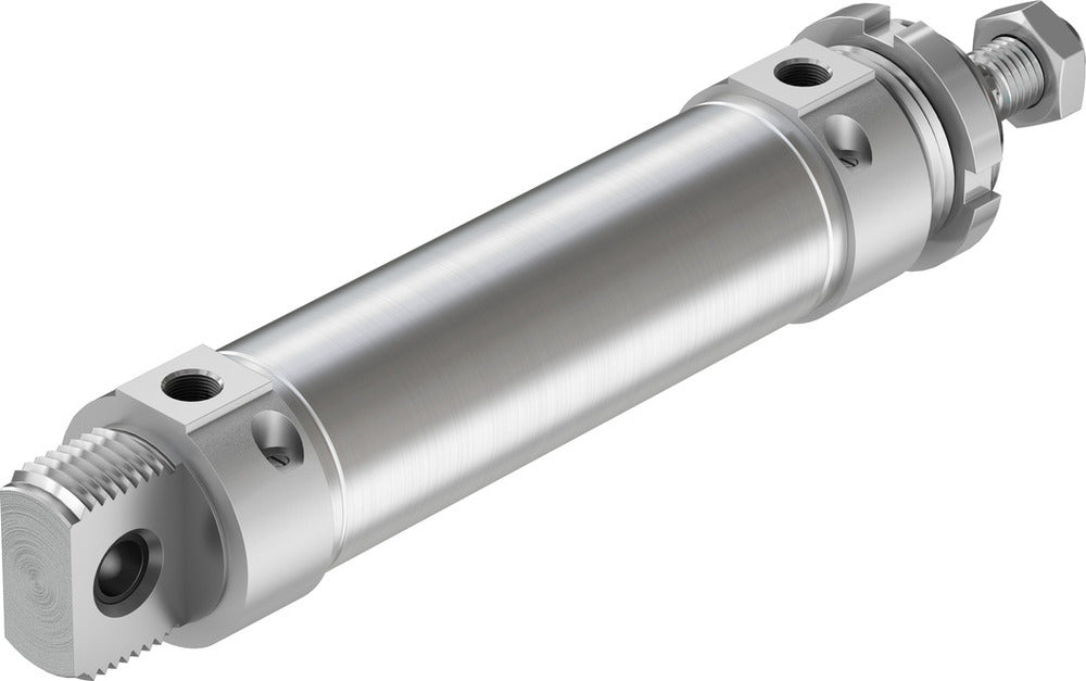 Festo Cilindro Redondo 50mm Diámetro 125mm Carrera Doble Efecto - 196045