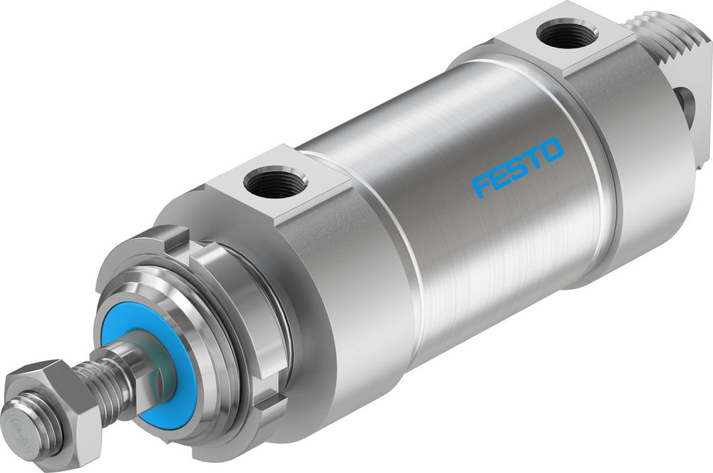 Festo Cilindro Redondo 63mm Diámetro 40mm Carrera Doble Efecto - 196051