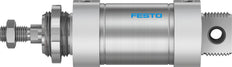 Festo Cilindro Redondo 63mm Diámetro 40mm Carrera Doble Efecto - 196051