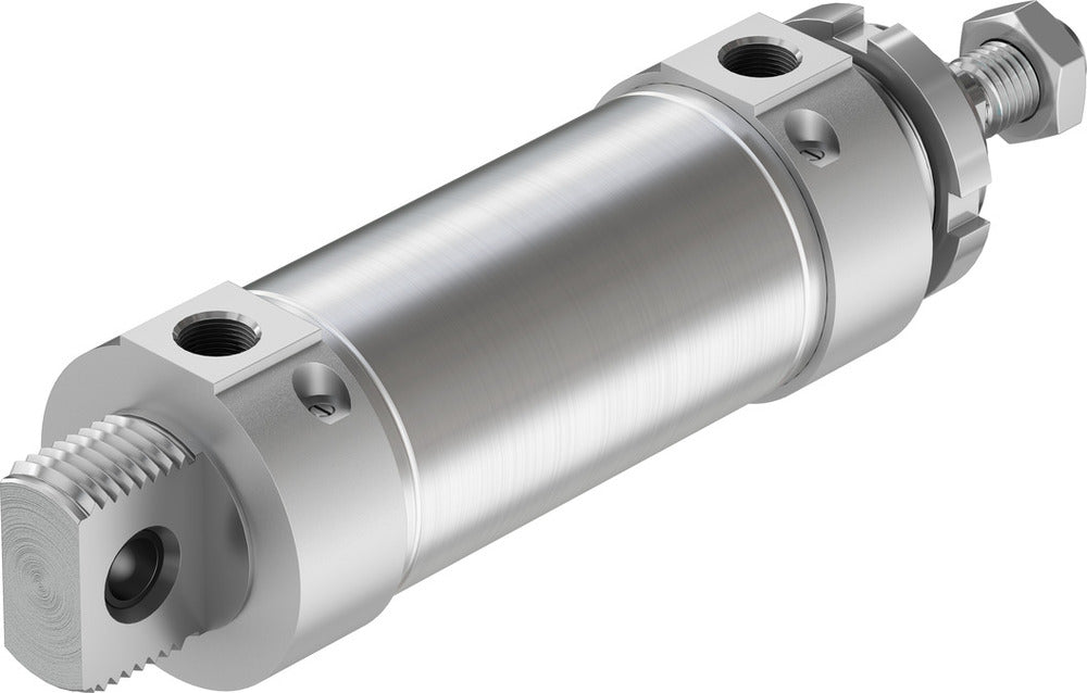 Festo Cilindro Redondo 63mm Diámetro 80mm Carrera Doble Efecto - 196053