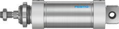 Festo Cilindro Redondo 63mm Diámetro 80mm Carrera Doble Efecto - 196053