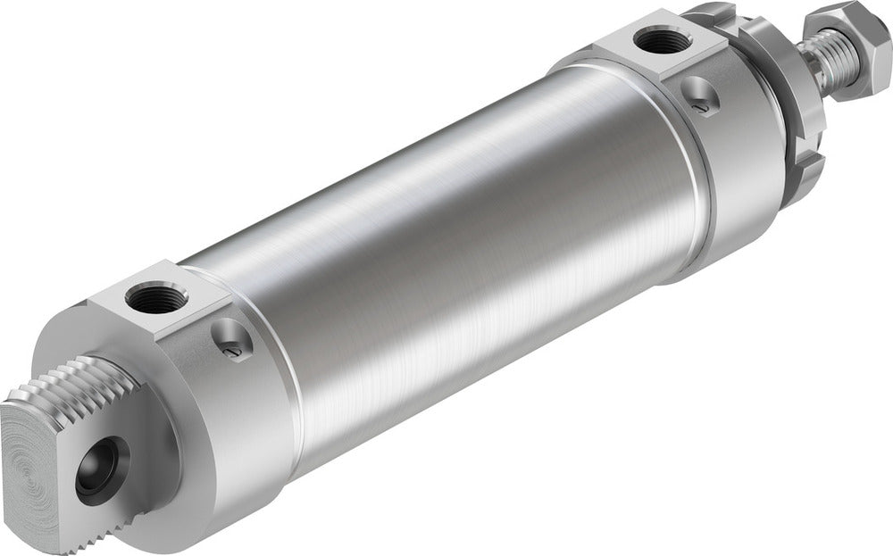 Festo Cilindro Redondo 63mm Diámetro 125mm Carrera Doble Efecto - 196055