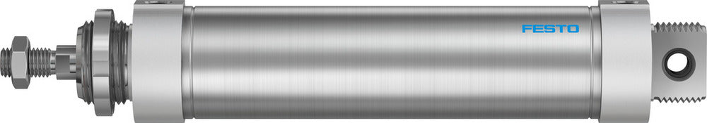 Festo Cilindro Redondo 63mm Diámetro 200mm Carrera Doble Efecto - 196057
