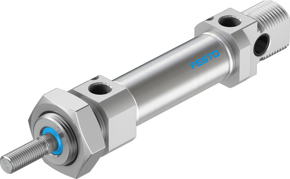 Cilindro Festo 20mm Diámetro 25mm Carrera ISO 6432 Doble Efecto - 33974
