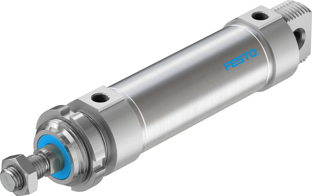 Festo Cilindro Redondo 50mm Diámetro 100mm Carrera Doble Efecto - 559319