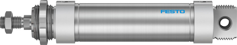 Festo Cilindro Redondo 50mm Diámetro 125mm Carrera Doble Efecto - 196005