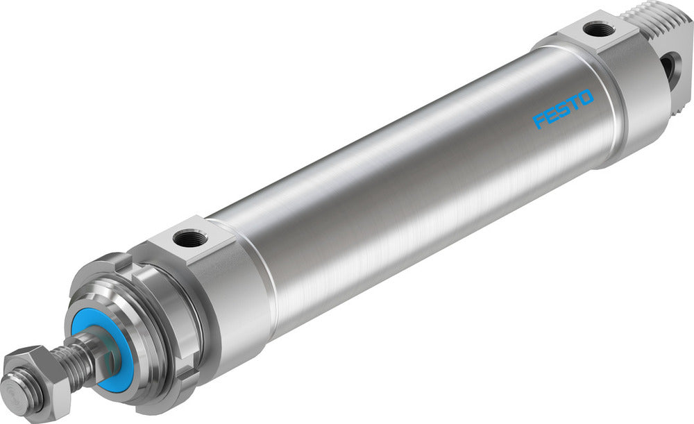 Festo Cilindro Redondo 50mm Diámetro 160mm Carrera Doble Efecto - 196046