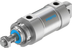 Festo Cilindro Redondo 63mm Diámetro 25mm Carrera Doble Efecto - 196010