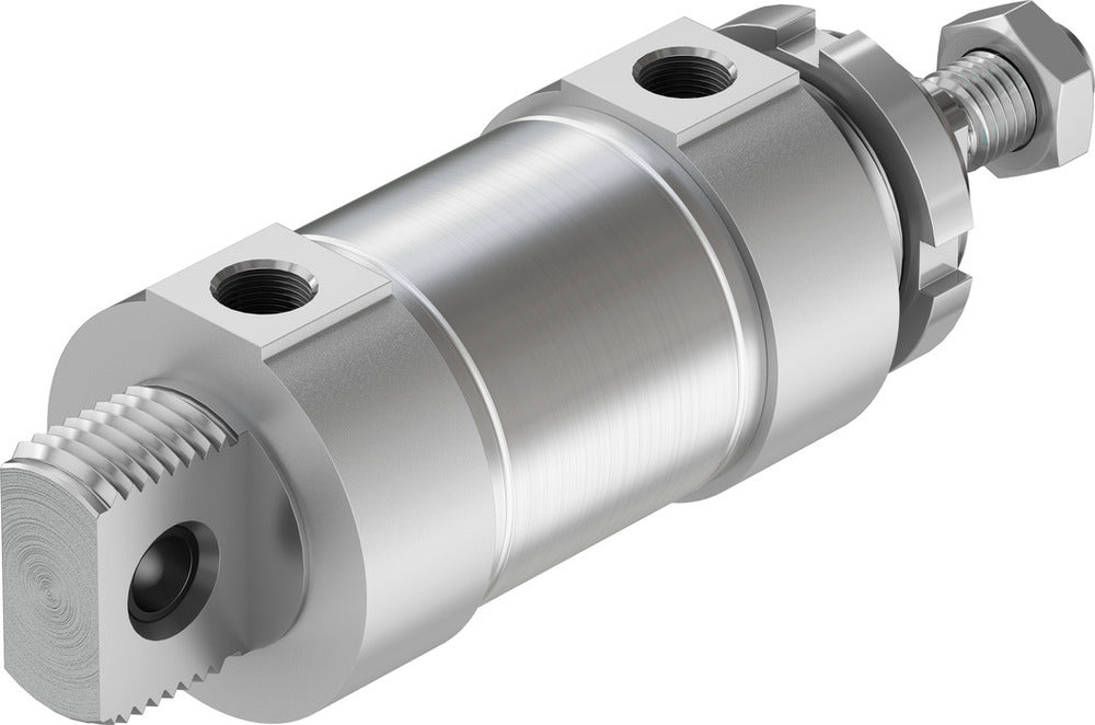 Festo Cilindro Redondo 63mm Diámetro 25mm Carrera Doble Efecto - 196010