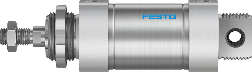 Festo Cilindro Redondo 63mm Diámetro 40mm Carrera Doble Efecto - 196011